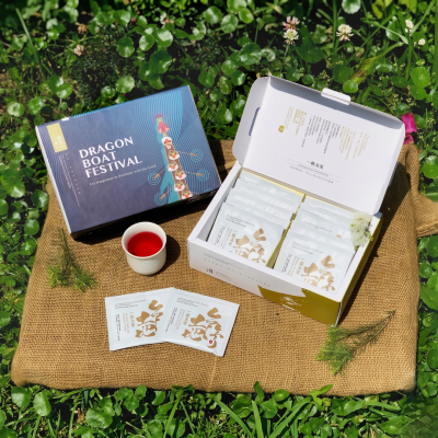 黑晶洛神香草茶包端午禮盒/10包